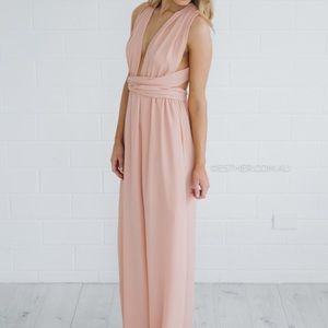 Esther & Co Khaleesi Maxi Wrap Dress